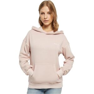 Urban Classics Dam liten broderi huvtröja, ROSA, M Urban Classics Dam liten broderi huvtröja, ROSA, M