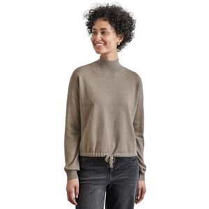Street One kort turtleneck tröja, Mocha Beige Mel., 36 Street One kort turtleneck tröja, Mocha Beige Mel., 36