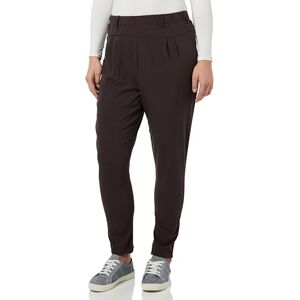 KAFFE Kvinnors byxor casual kostym byxor smal passform elastiskt midjeband ankel längd dam, Java, 42 KAFFE Kvinnors byxor casual kostym byxor smal passform elastiskt midjeband ankel längd dam, Java, 42