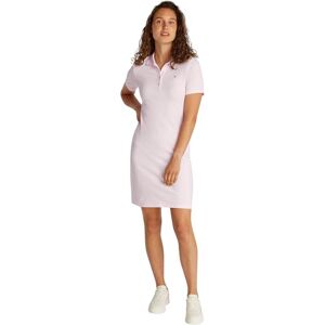 Tommy Hilfiger Dam 1985 SLIM PIQUE POLO KLÄNNING SS WW0WW43228, rosa, XL, Rosa (ljusrosa), XL Tommy Hilfiger Dam 1985 SLIM PIQUE POLO KLÄNNING SS WW0WW43228, rosa, XL, Rosa (ljusrosa), XL