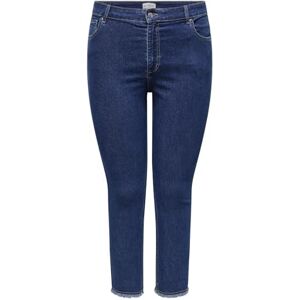 ONLY Carmakoma Carhush Mid Skinny ANK Rw DNM Akm187, Mörkblå denim, 42W / 32L ONLY Carmakoma Carhush Mid Skinny ANK Rw DNM Akm187, Mörkblå denim, 42W / 32L