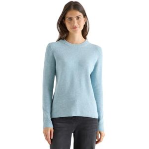 Cecil tröja med strukturell detaljer Faded Blue Melange XL Cecil tröja med strukturell detaljer Faded Blue Melange XL