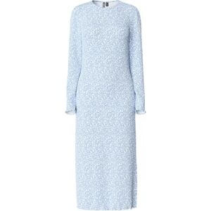 PIECES dam Pcflora Ls Midi Dress Noos Bc, Kashmirblå, XS PIECES dam Pcflora Ls Midi Dress Noos Bc, Kashmirblå, XS
