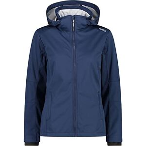 CMP Dam Softshell lång passform jacka skal jacka, Blå-is, 46 CMP Dam Softshell lång passform jacka skal jacka, Blå-is, 46