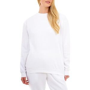 M17 Dam, återvunnen, avslappnad, mjuk, mysig fleece, huvtröja, joggingtröja, separerar varma myskläder, Vitt, M M17 Dam, återvunnen, avslappnad, mjuk, mysig fleece, huvtröja, joggingtröja, separerar varma myskläder, Vitt, M
