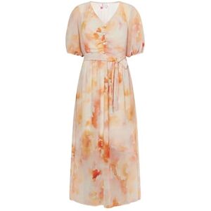 ISHA TRADE isha damklänning 19329616-IS01, orange, flerfärgad, M, Klänning, M ISHA TRADE isha damklänning 19329616-IS01, orange, flerfärgad, M, Klänning, M