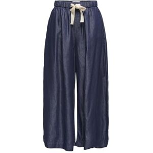 ONLY Onlbea Hw Wide Palazzo Ankle DNM Bj, Mörkblå denim, L ONLY Onlbea Hw Wide Palazzo Ankle DNM Bj, Mörkblå denim, L