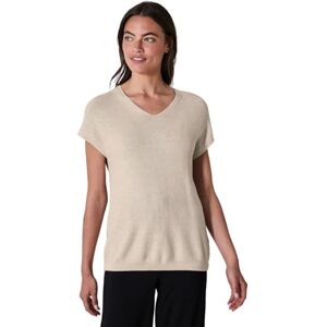 Cecil dam tröja, Pärla beige Mel., L Cecil dam tröja, Pärla beige Mel., L