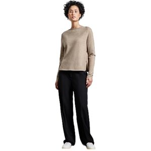 Street One tröja med slitsdetalj, Honung Sand Mel., 34 Street One tröja med slitsdetalj, Honung Sand Mel., 34