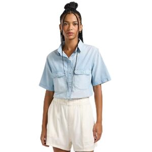 Lee Chambray Utility-skjorta, Endless Light, L Lee Chambray Utility-skjorta, Endless Light, L