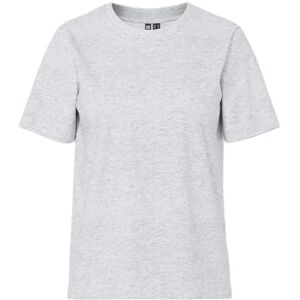 PIECES Dam Pcria Ss Solid Tee Noos Bc T-shirt, Ljusgrå melange, M PIECES Dam Pcria Ss Solid Tee Noos Bc T-shirt, Ljusgrå melange, M