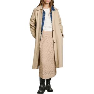 Pepe Jeans dam Hailey kjol, kjol, brun, L, Brun (Ljusbeige), L Pepe Jeans dam Hailey kjol, kjol, brun, L, Brun (Ljusbeige), L