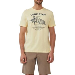 s.Oliver T-shirt med konstverk, vanilj, M s.Oliver T-shirt med konstverk, vanilj, M