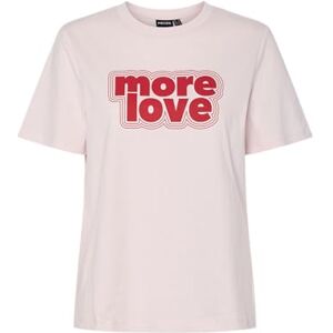 PIECES Pctamera Ss tryckt T-shirt JRS Bc, Rosa-a-boo, XS PIECES Pctamera Ss tryckt T-shirt JRS Bc, Rosa-a-boo, XS