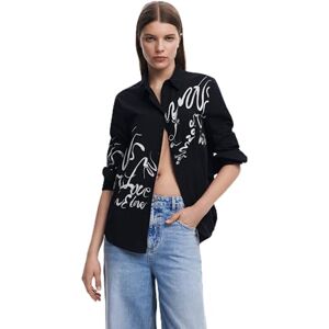 Desigual CAM_Hera, 2000 Svart, XS, svart, XS Desigual CAM_Hera, 2000 Svart, XS, svart, XS