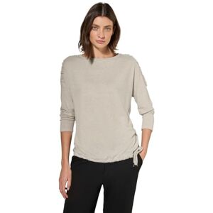 Cecil Skjorta med förfining, Desert beige melerad, XL Cecil Skjorta med förfining, Desert beige melerad, XL