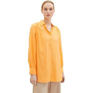 TOM TAILOR Damer Blus 1035253, 29751 Bright Mango Orange, 32 TOM TAILOR Damer Blus 1035253, 29751 Bright Mango Orange, 32
