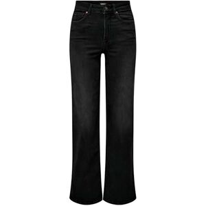ONLY A/S ONL Madison Blush HW Wide DNM CRO099 NOOS jeansbyxor, svart, XL/30, Washed Black ONLY A/S ONL Madison Blush HW Wide DNM CRO099 NOOS jeansbyxor, svart, XL/30, Washed Black