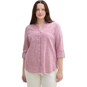 TOM TAILOR dam plus-blus, 16348 – rosa sammet, 46/L TOM TAILOR dam plus-blus, 16348 – rosa sammet, 46/L
