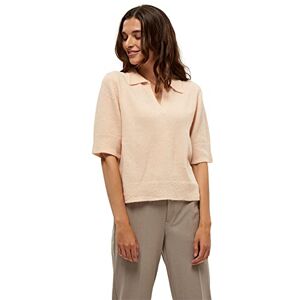 Peppercorn Dam Dinea kortärmad tröja tröja, Ros blomma rosa melerad, XXL Peppercorn Dam Dinea kortärmad tröja tröja, Ros blomma rosa melerad, XXL