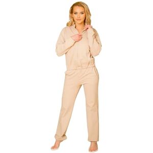 Kalimo kvinnors FOGO blus – beige – S Soft Touch Cotton, Beige, S Kalimo kvinnors FOGO blus – beige – S Soft Touch Cotton, Beige, S