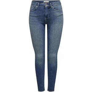 ONLY ONLBLUSH MID SK Ankel RW DNM CRO068, Speciell blå grå denim, (M) W x 32L ONLY ONLBLUSH MID SK Ankel RW DNM CRO068, Speciell blå grå denim, (M) W x 32L