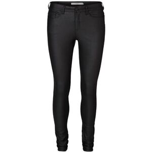 VERO MODA Tall Women's Vmseven NW SS smooth coated byxa Tall byxor, svart/detalj: belagd, XS/T/34, Svart/detalj: belagd, (XS) W x 34L VERO MODA Tall Women's Vmseven NW SS smooth coated byxa Tall byxor, svart/detalj: belagd, XS/T/34, Svart/detalj: belagd, (XS) W x 34L