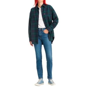 Levi's dam Jeans 724 High Rise Straight, Blue Wave Mid, 27W / 28L Levi's dam Jeans 724 High Rise Straight, Blue Wave Mid, 27W / 28L