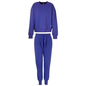 Giorgio Armani Iconic Terry Loungewear Tracksuit, Violetblå, XS Giorgio Armani Iconic Terry Loungewear Tracksuit, Violetblå, XS