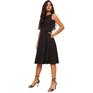 Trendyol Polyester Mix klänning svart A-linje 38 svart, Svart, 64 SE Trendyol Polyester Mix klänning svart A-linje 38 svart, Svart, 64 SE