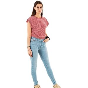 ONLY Dam ONLMAY S/S Cropped Box JRS topp, hög risk röd, M, Hög risk Röd, M ONLY Dam ONLMAY S/S Cropped Box JRS topp, hög risk röd, M, Hög risk Röd, M