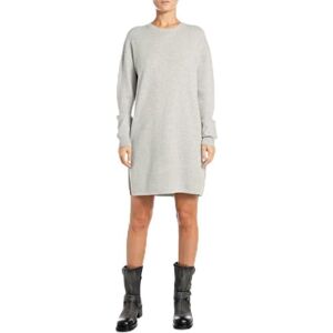 Replay dam oversize stickad klänning, 002 smör, XS Replay dam oversize stickad klänning, 002 smör, XS