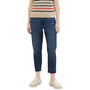 TOM TAILOR dam hög midja skaft passform jeans, 10282-mörk stone Wash denim, 29W x 28L TOM TAILOR dam hög midja skaft passform jeans, 10282-mörk stone Wash denim, 29W x 28L