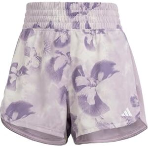 adidas Kvinnor Pacer Essentials AOP Flower Tie-Dye Knit Shorts, Preloved Fig, XS adidas Kvinnor Pacer Essentials AOP Flower Tie-Dye Knit Shorts, Preloved Fig, XS