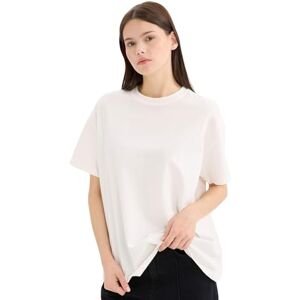 DeFacto damer oversize crop tops – klassisk baströja för kvinnor – bekväm oversize skjorta för kvinnor, Vit, M DeFacto damer oversize crop tops – klassisk baströja för kvinnor – bekväm oversize skjorta för kvinnor, Vit, M