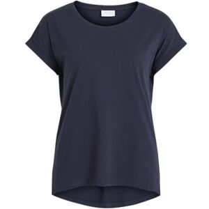 Vila Dreamers New Pure kortärmad T-shirt L, Marinblå, L Vila Dreamers New Pure kortärmad T-shirt L, Marinblå, L