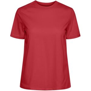 PIECES Damer Pcria Ss Fold Up Solid Tee Noos Bc T-shirt, Bittersweet, XS PIECES Damer Pcria Ss Fold Up Solid Tee Noos Bc T-shirt, Bittersweet, XS