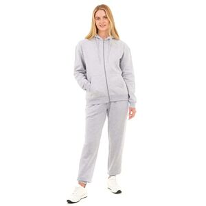 M17 Dam, återvunnen, dragkedja, huva, mjuk ledig huvtröja, dragkedja, sweatshirt, topp, långärmad med fickor, Grå, XS M17 Dam, återvunnen, dragkedja, huva, mjuk ledig huvtröja, dragkedja, sweatshirt, topp, långärmad med fickor, Grå, XS
