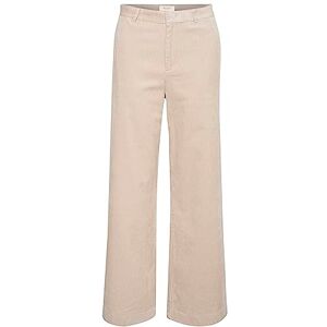 Part Two Byxor för dam med hög midja raka ben vanlig passform corduroy tyg, Perfectly Pale, 40 Part Two Byxor för dam med hög midja raka ben vanlig passform corduroy tyg, Perfectly Pale, 40