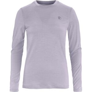Fjällräven Abisko ull långärmad tröja, lavendel mist, M, Lavender Mist, M Fjällräven Abisko ull långärmad tröja, lavendel mist, M, Lavender Mist, M