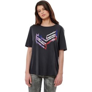KAPORAL Loui T-shirt dam, Färg: grå, XS KAPORAL Loui T-shirt dam, Färg: grå, XS