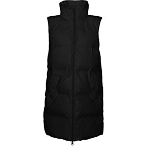 VERO MODA Bestseller A/S Dam VMNOE AW23 Coated Waistcoat BOOS väst, svart, L, Schwarz, L VERO MODA Bestseller A/S Dam VMNOE AW23 Coated Waistcoat BOOS väst, svart, L, Schwarz, L