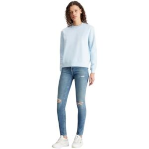 Calvin Jeans Institutionella tröjor med rund hals för kvinnor, Minnessak blå, L Calvin Jeans Institutionella tröjor med rund hals för kvinnor, Minnessak blå, L