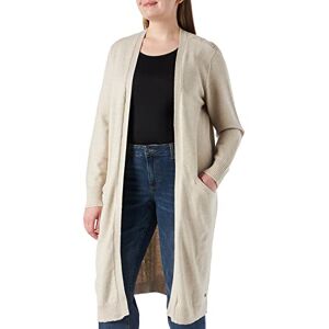 Cream Kräm kvinnors Crdela lång stickad cardigan tröja, silver, XS Cream Kräm kvinnors Crdela lång stickad cardigan tröja, silver, XS