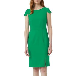 Comma midja klänning med slitsad fåll på sidan och ubåturringning, Grön, 42 Comma midja klänning med slitsad fåll på sidan och ubåturringning, Grön, 42