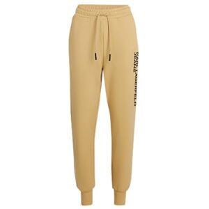 KARL LAGERFELD JEANS , Dam, Essential Logo Swatpant, Slim Fit, Beige, M KARL LAGERFELD JEANS , Dam, Essential Logo Swatpant, Slim Fit, Beige, M