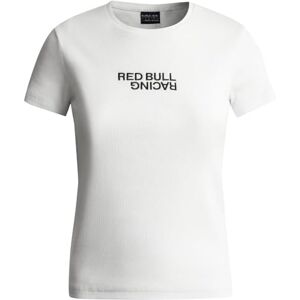 Red Bull Racing X Pepe Jeans Stretch Rib T-shirt T-shirt, vit (vit), XS dam, Vit (vit), XS Red Bull Racing X Pepe Jeans Stretch Rib T-shirt T-shirt, vit (vit), XS dam, Vit (vit), XS