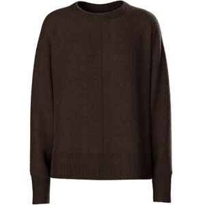 PIECES Pcmalou Ls O-Neck Cutline Knit Noos Bc, Het fudge, M PIECES Pcmalou Ls O-Neck Cutline Knit Noos Bc, Het fudge, M