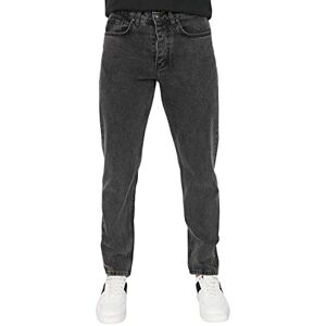 Trendyol Mäns Young normal midja skinny Essential Fit jeans byxor, antracit, 34 Trendyol Mäns Young normal midja skinny Essential Fit jeans byxor, antracit, 34
