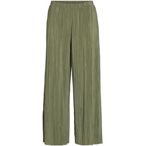Vila Dam Viplisa Hw Culotte Pants-Noos byxor, Oljegrön, M Vila Dam Viplisa Hw Culotte Pants-Noos byxor, Oljegrön, M